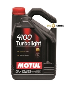 MOTUL 4100 TURBOLIGHT 10W40 5L