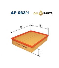 FILTR POWIETRZA FILTRON AP 063/1