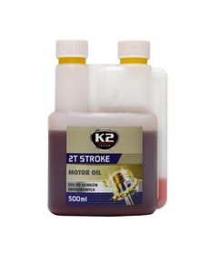 K2 2T STROKE OIL CZERWONY PÓŁSYNTETYCZNY 500ML