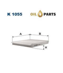 FILTR KABINOWY FILTRON K 1055 OPEL ASTRA G ZAFIRA A B