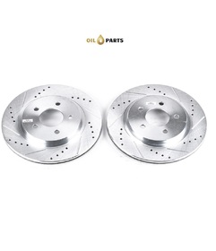 2011-2014 MUSTANG V8 (2-TŁOCZKOWY) POWER STOP Z26 TARCZE HAMULCOWE PRZÓD