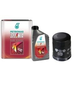 OLEJ SELENIA K PURE ENERGY 5W40 3L + FILTR OLEJU OE FIAT