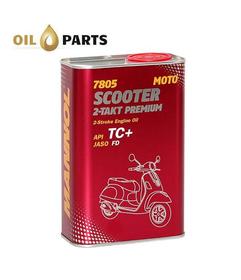 OLEJ MANNOL SCOOTER 1L 2T API TC+