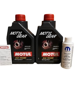 OLEJ PRZEKŁADNIOWY MOTUL MOTYLGEAR 75W85 2L + MOPAR LSD