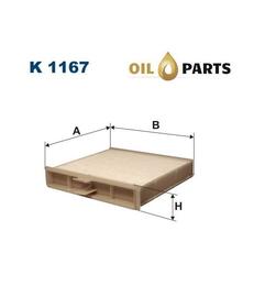 FILTR KABINOWY FILTRON K1167