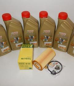 CASTROL 0W30 6L A5 + FILTR  MANN HU 719/8 Y VOLVO