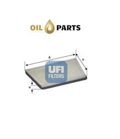 FILTR KABINOWY UFI 53.044.00 PEUGEOT 206