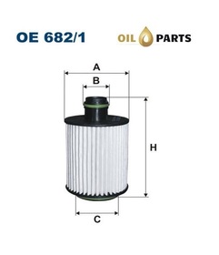 FILTR OLEJU FILTRON OE 682/1