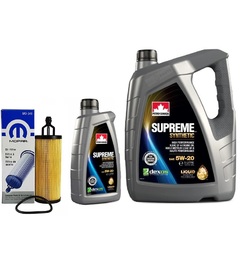 PETROCANADA 5W20 6L + FILTR OLEJU DODGE GRAND CARAVAN 2014- V6 3.6L