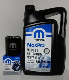 MOPAR 10W30 5L + FILTR OLEJU 04892339AB