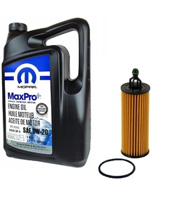 MOPAR 0W20 5L + FILTR OLEJU CHRYSLER PACIFICA 2017- 3.6L