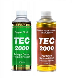 ZESTAW DO DIESLA – TEC 2000 ENGINE FLUSH I DIESEL SYSTEM CLEANER