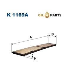 FILTR KABINOWY FILTRON K 1169 A BMW 3 E90 E92