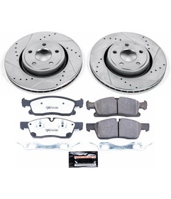 TARCZE KLOCKI HAMULCOWE PRZÓD POWERSTOP Z36 JEEP GRAND CHEROKEE WK2 TARCZA 350MM