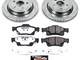 HAMULCE PRZÓD 350MM TYŁ 330MM POWERSTOP Z36 DODGE DURANGO 2011-