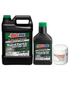 AMSOIL 0W20 ASM 4,7L + FILTR FORD FUSION 2,0L HYBRID 2013-2020