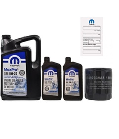 MOPAR 0W20 7L + FILTR MO-339 JEEP DODGE RAM 5.7 V8 2022-