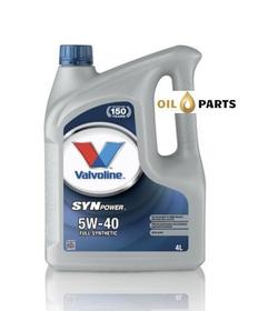 OLEJ VALVOLINE SYNPOWER 5W40 4L