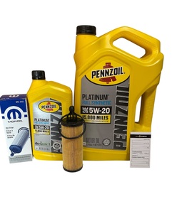 PENNZOIL 5W20 6L + FILTR OLEJU MO-349 JEEP DODGE CHRYSLER 3.6L PENTASTAR 2014-