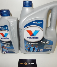 VALVOLINE SYNPOWER MST C3 5W30 4L