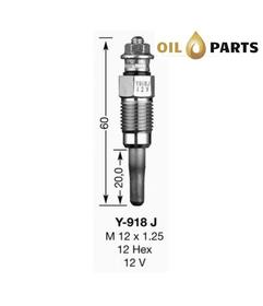 ŚWIECA ŻAROWA NGK D-POWER 2 Y-918J