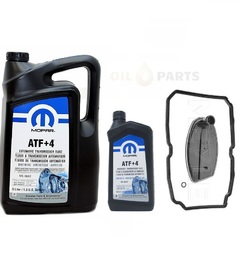 MOPAR ATF+4 6L + FILTR SKRZYNI NAG1 5 BIEGÓW DURANGO GRAND CHEROKEE CHARGER CHALLENGER