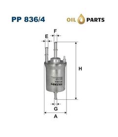 FILTR PALIWA FILTRON PP 836/4