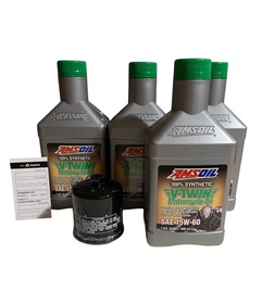 AMSOIL 15W60 3,78L V-TWIN  + FILTR OLEJU INDIAN FTR1200