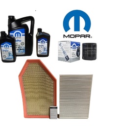 MOPAR 5W20 7L + FILTRY DODGE CHARGER 5.7L 2011-2023