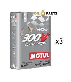 OLEJ MOTUL 300V COMPETITION 15W50 6L