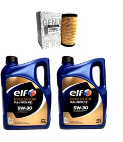 ELF 5W30 10L FILTR OLEJU 152093920R RENAULT MASTER III 2.3DCI