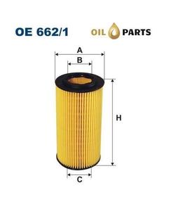 FILTR OLEJU FILTRON OE 662/1 FORD FOCUS MONDEO 2.5
