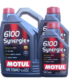 OLEJ MOTUL 6100 SYNERGIE+ 10W40 7L (5+1+1)