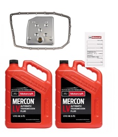 MOTORCRAFT MERCON LV 10QT + FILTR USZCZELKA FORD 6R80