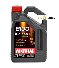 MOTUL 8100 X-CLEAN FE 5W30 5L