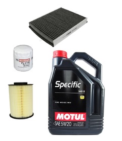 MOTUL 5W20 5L + FILTRY FORD ESCAPE 2017 - 2019 L4 1.5L