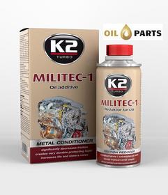 DODATEK DO OLEJU SILNIKOWEGO K2 MILITEC-1 HI TECH 250ML  