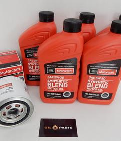 MOTORCRAFT 5W30 5X0,946L + FILTR OLEJU FL820S