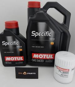 MOTUL SPECIFIC 5W20 6L + FILTR OLEJU MOTORCRAFT FL-500S