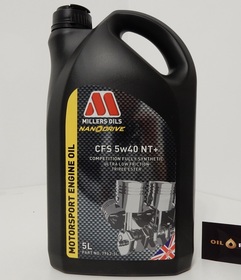 OLEJ MILLERS OILS NANODRIVE NT+ CFS 5W40 5L