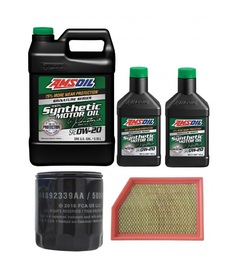 AMSOIL 0W20 ASM 5,67L + FILTRY JEEP CHEROKEE 2,4L 14-18