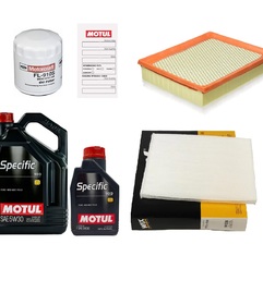 MOTUL 5W30 6L + FILTRY FORD FUSION 2.0L 2013 - 2020